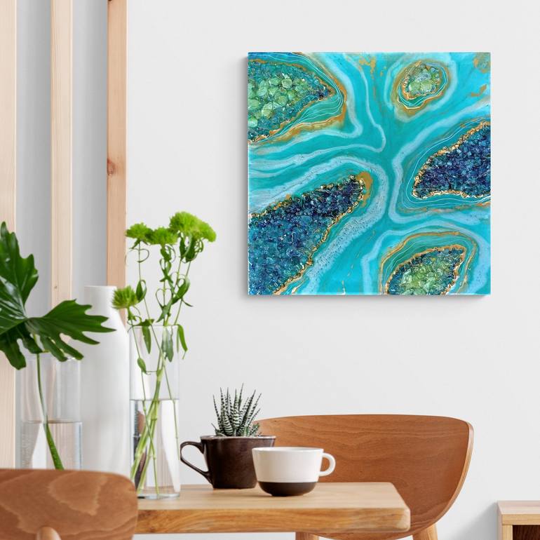 Original Abstract Expressionism Abstract Painting by Art By Tatio