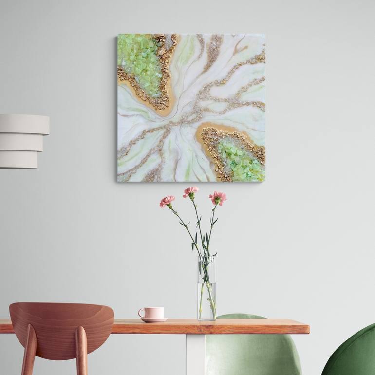 Original Abstract Interiors Painting by Art by Tatio