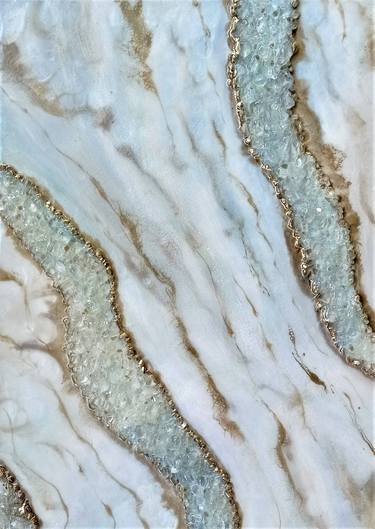 White marble  (Epoxy Resin) thumb