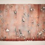 Collection "Letting Go" with oxidising bronze pigment