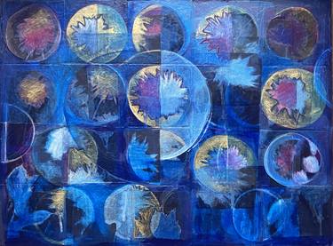 Original Abstract Expressionism Abstract Mixed Media by Kandace Manning