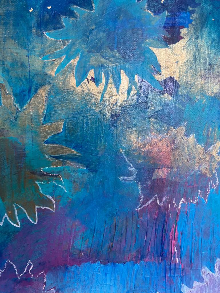 Original Abstract Expressionism Abstract Painting by Kandace Manning Mcmartin