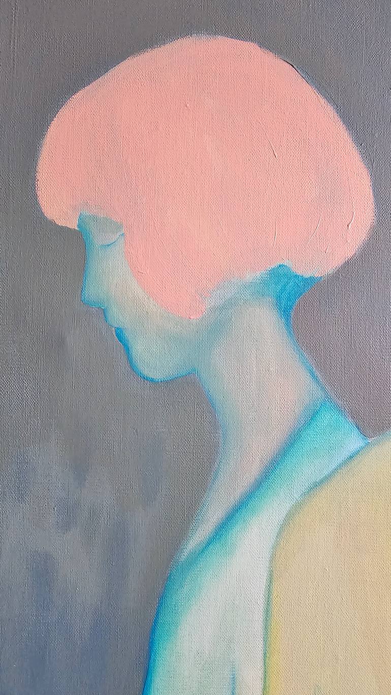Original Figurative Women Painting by Ksenia June