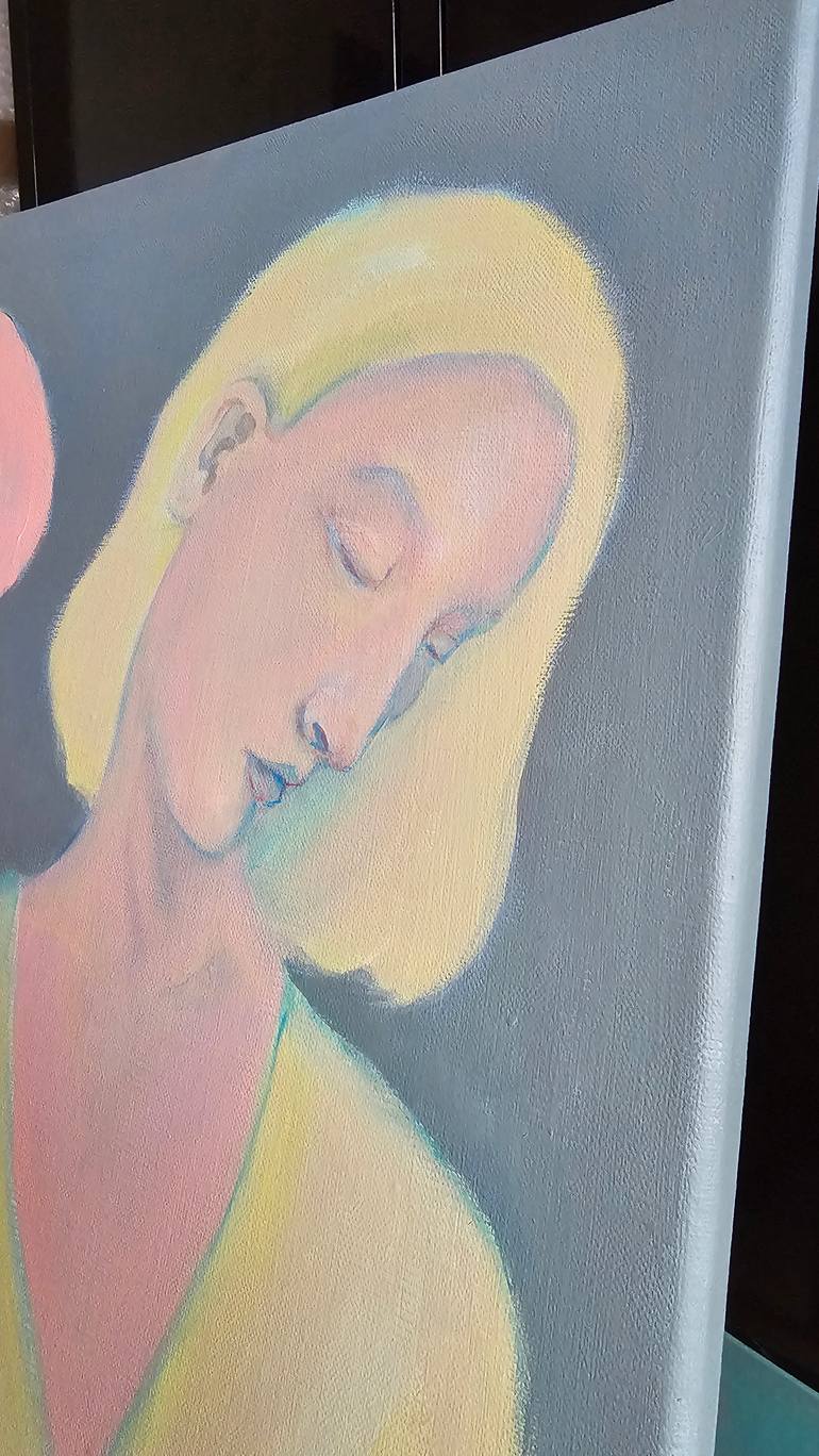 Original Figurative Women Painting by Ksenia June