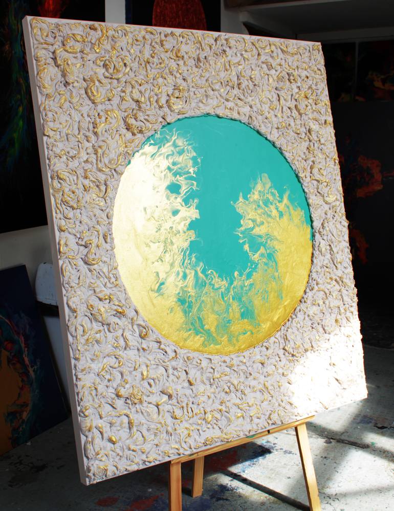 Original Abstract Expressionism Abstract Painting by Gavin Johnson Assoon