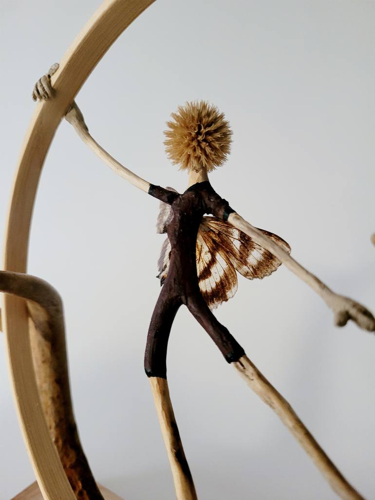 Original Conceptual Fantasy Sculpture by Sandra Veillette