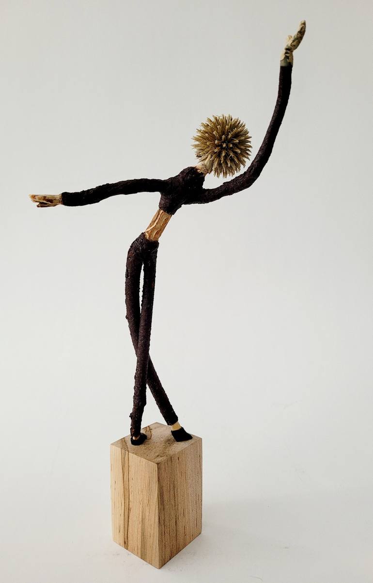 Original Men Sculpture by Sandra Veillette