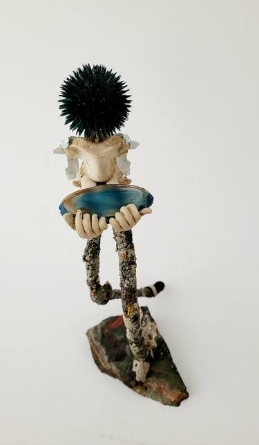 Original Figurative Men Sculpture by Sandra Veillette