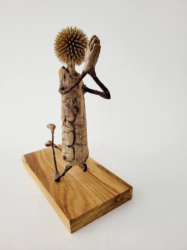 Original Conceptual Religion Sculpture by Sandra Veillette