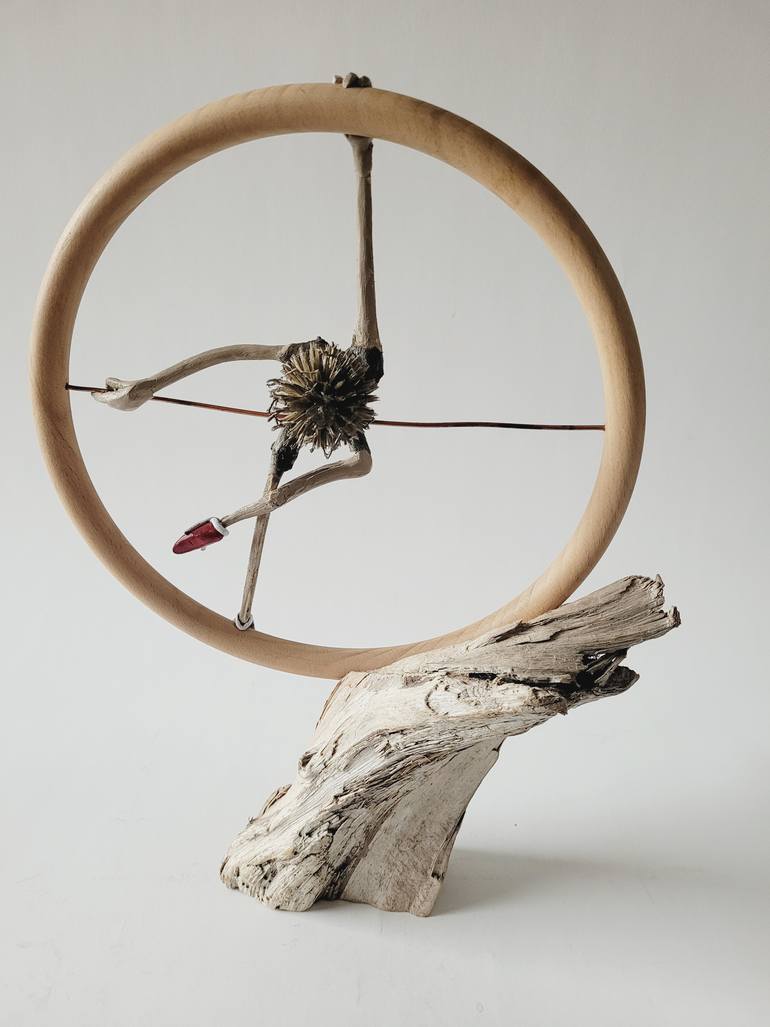 Original Contemporary Performing Arts Sculpture by Sandra Veillette