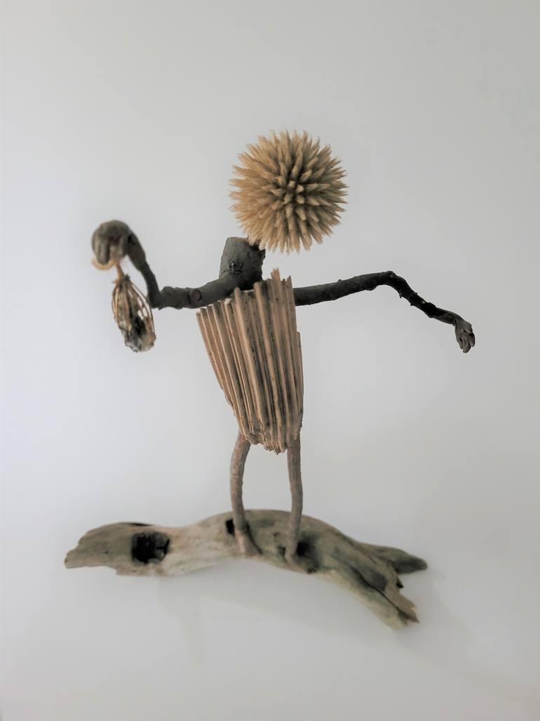 Original Fine Art Men Sculpture by Sandra Veillette