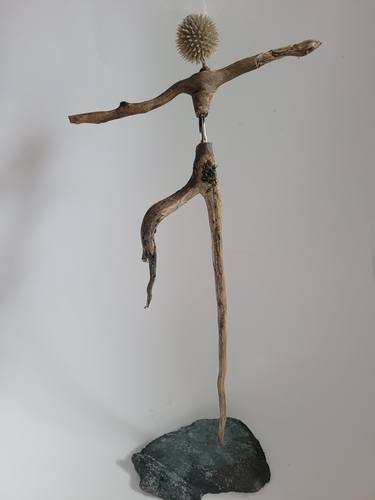 Original Figurative Women Sculpture by Sandra Veillette