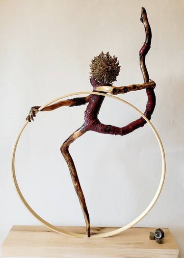 Original Figurative Performing Arts Sculpture by Sandra Veillette