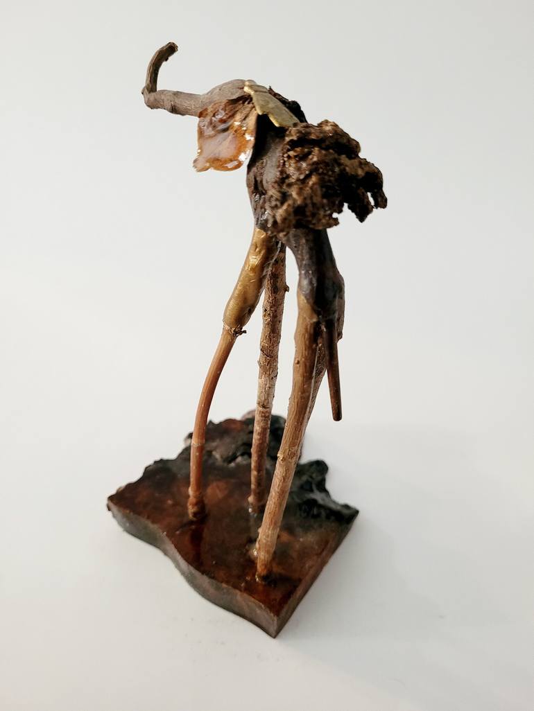 Original Figurative Animal Sculpture by Sandra Veillette