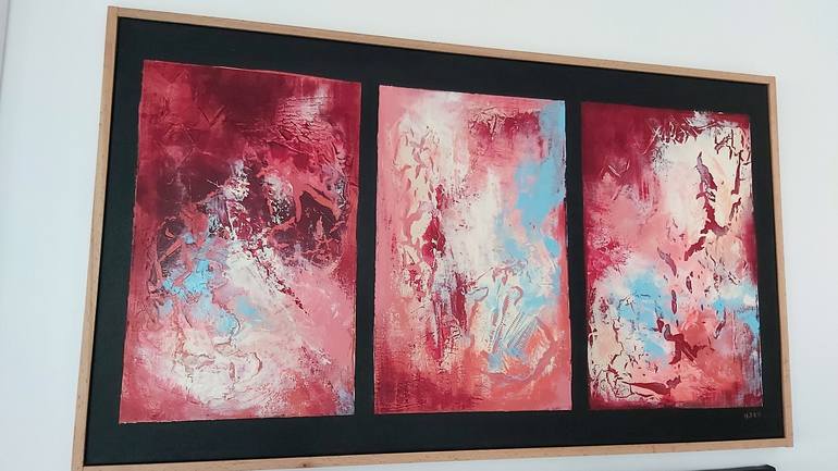 Original Abstract Nature Painting by Hélène Zenatti