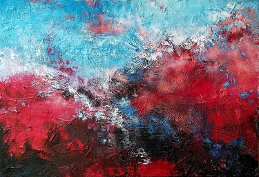 Original Abstract Expressionism Abstract Paintings by Hélène Zenatti
