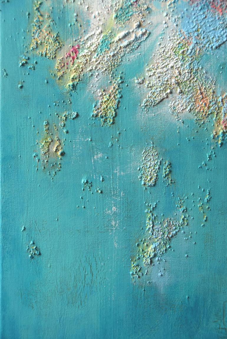 Original Abstract Painting by Hélène Zenatti