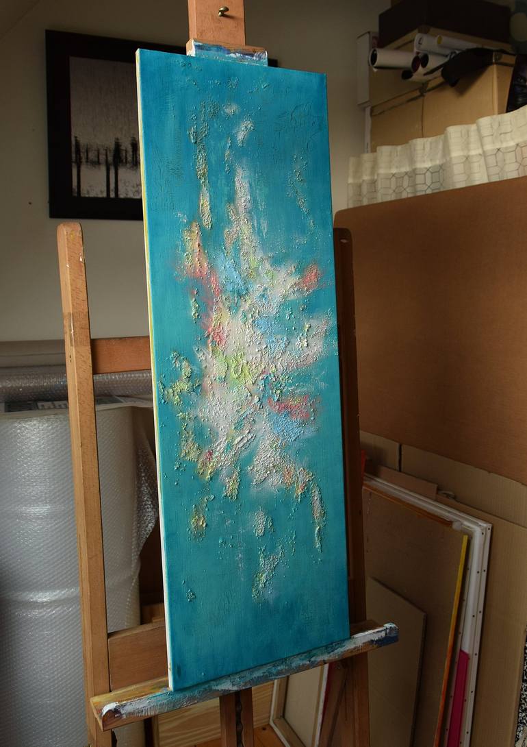 Original Abstract Painting by Hélène Zenatti