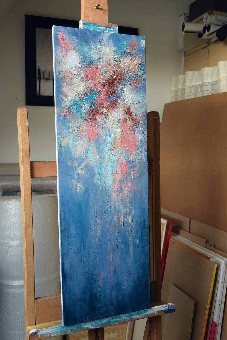 Original Abstract Painting by Hélène Zenatti