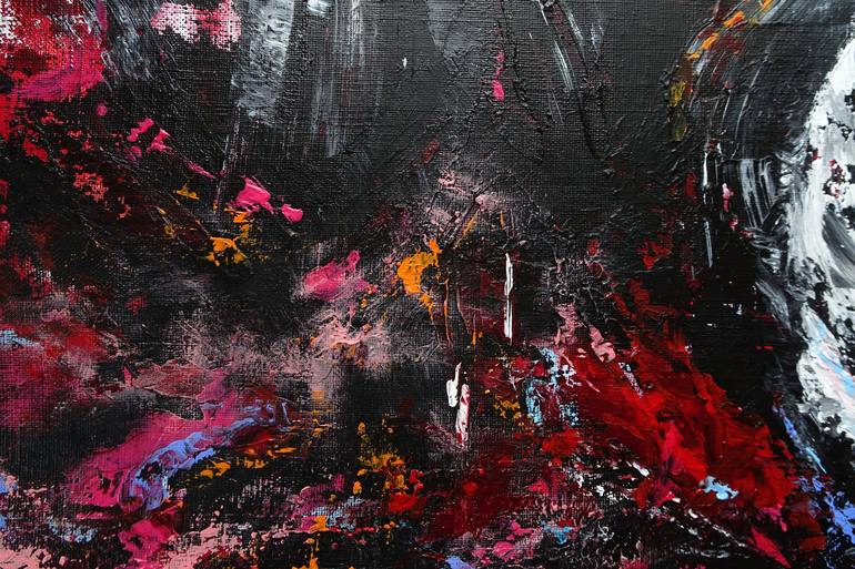 Original Abstract Painting by Hélène Zenatti