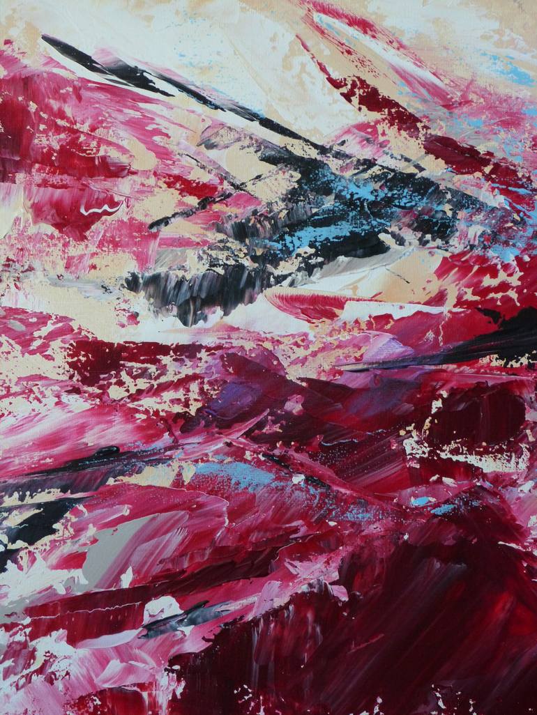 Original Abstract Painting by Hélène Zenatti