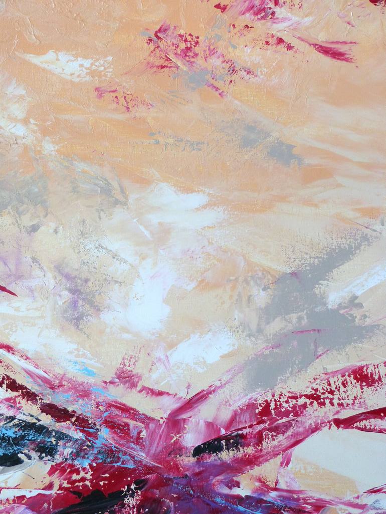 Original Abstract Painting by Hélène Zenatti