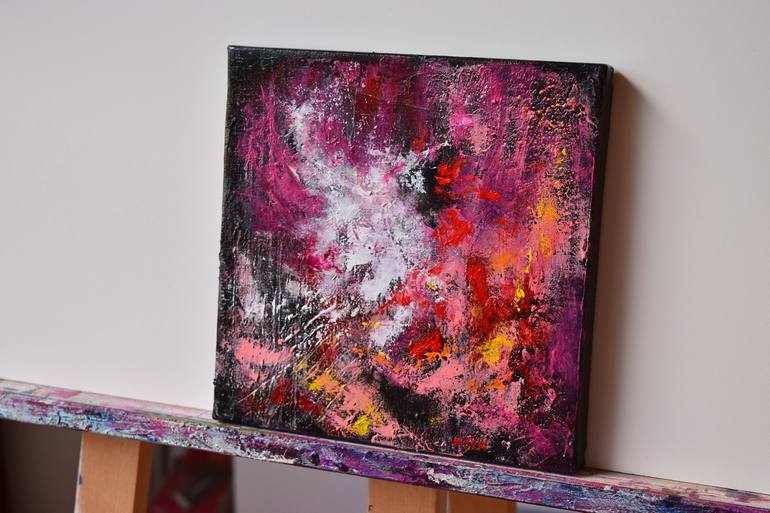 Original Abstract Painting by Hélène Zenatti