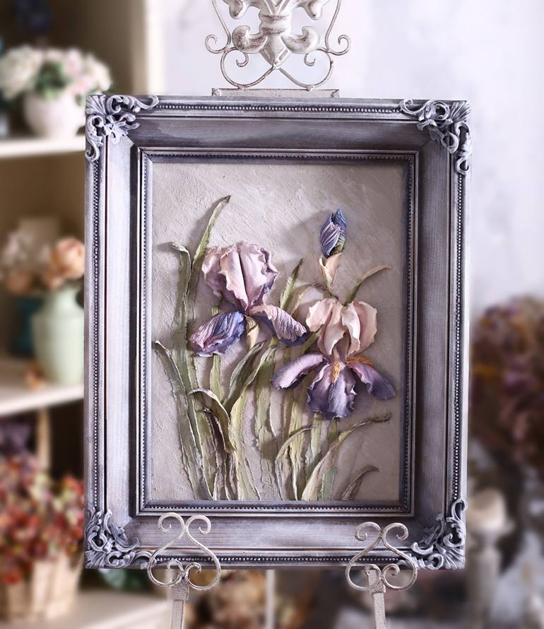 Original Realism Floral Painting by Evgenia Ermilova