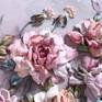 Volume roses from plaster in details