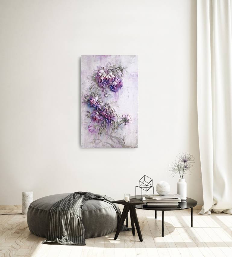 Original Abstract Nature Painting by Evgenia Ermilova