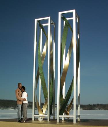 9/11 Memorial Sculpture, Remembrance and Renewal thumb