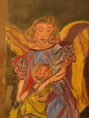 archangel, michael, prayer, blessing, paints, oilpaints, thumb