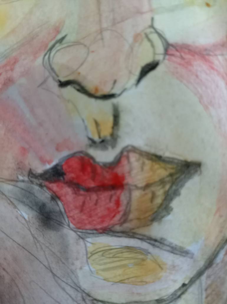 Original Art Deco Women Painting by Ivana Kolenc