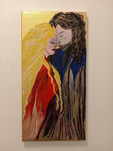 Original Love Painting by Ivana Kolenc