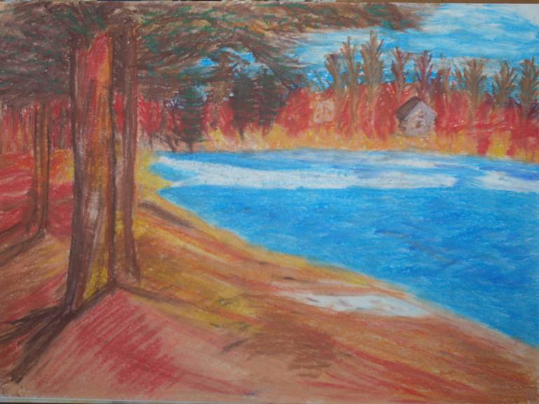 Pastel and Coloured paper - Fine art