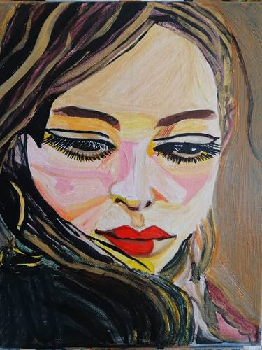 Print of Women Paintings by Ivana Kolenc