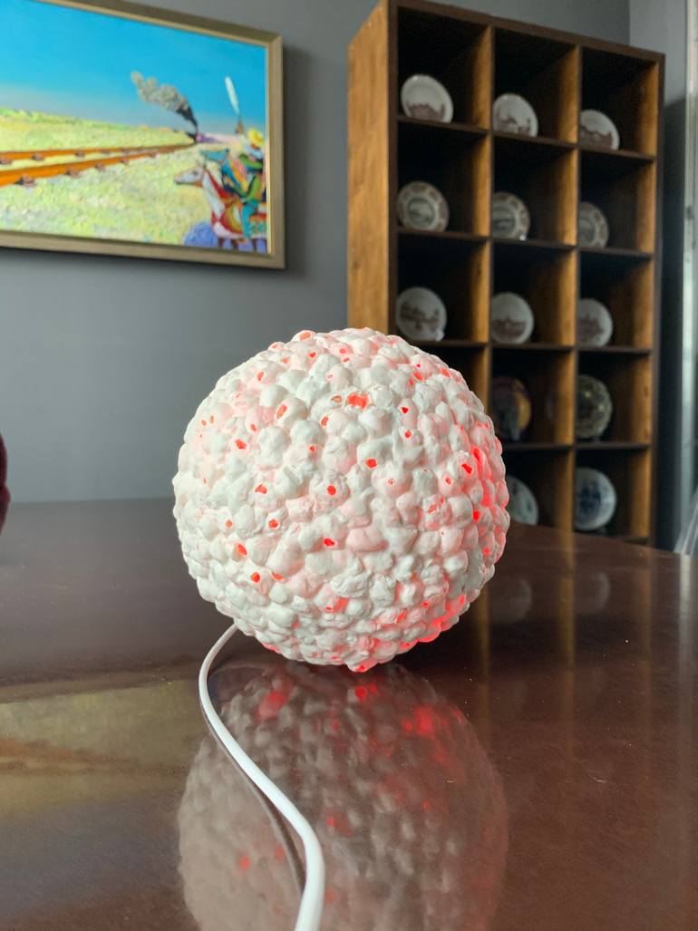 Original Minimalism Outer Space Sculpture by Promotion Gallery