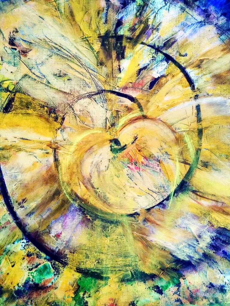 Original Abstract Nature Painting by Promotion Gallery
