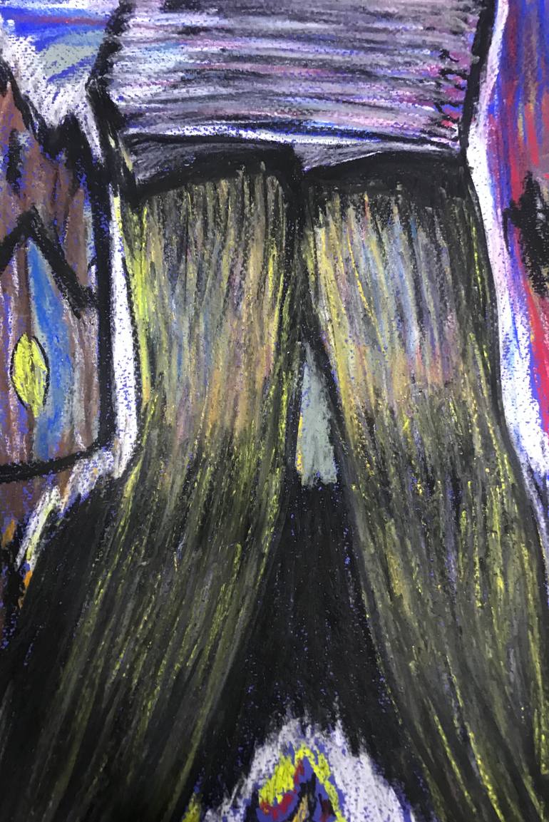 Original Abstract Animal Drawing by Promotion Gallery