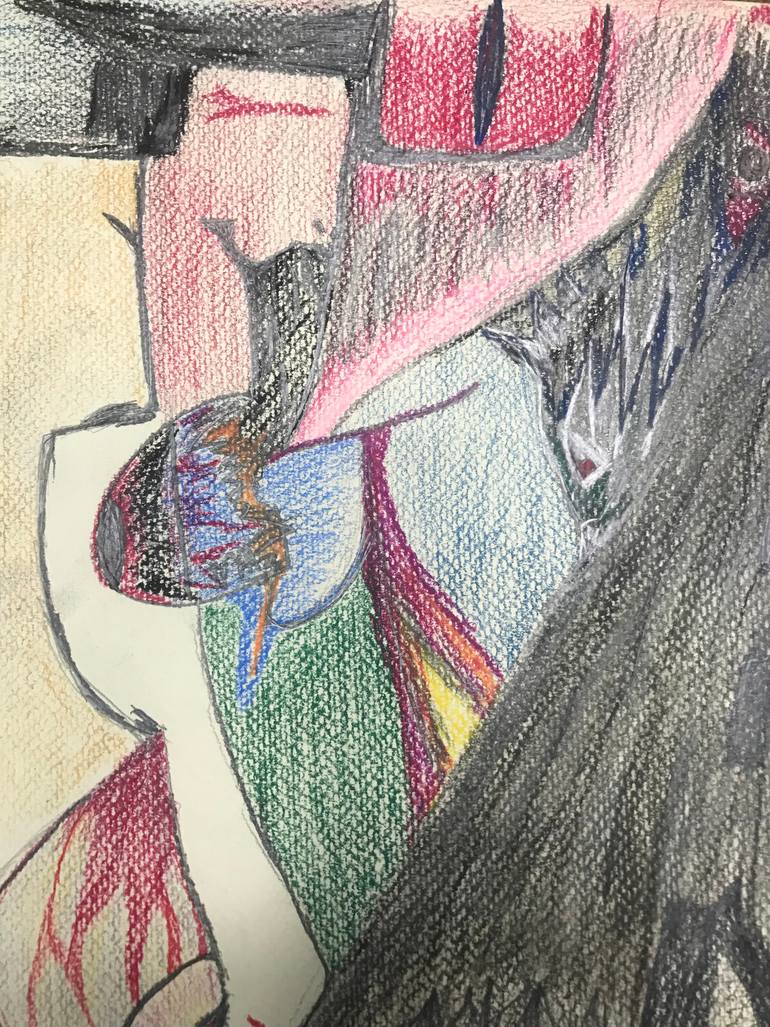 Original Abstract People Drawing by Promotion Gallery