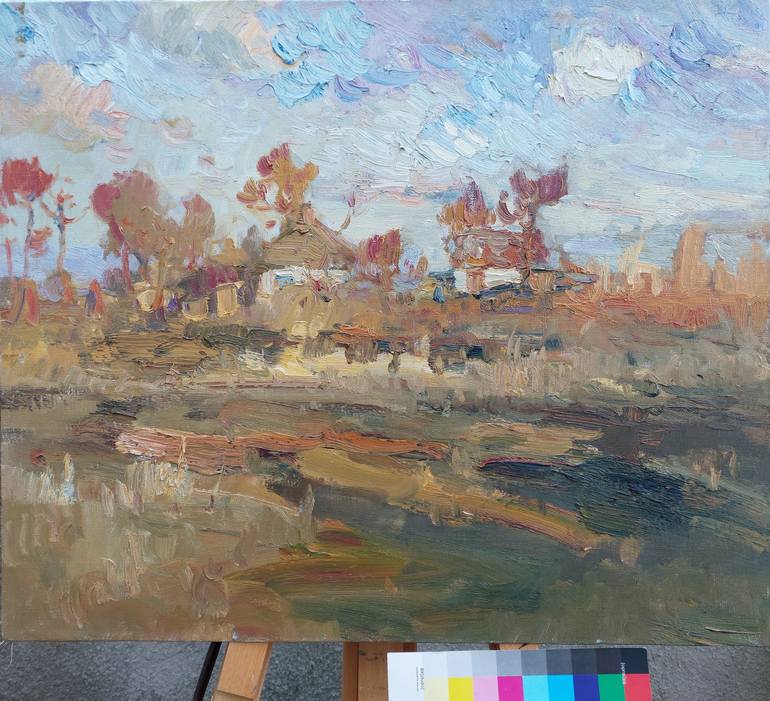 Original Impressionism Landscape Painting by Promotion Gallery