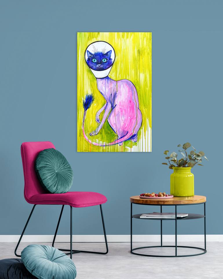 Original Impressionism Animal Painting by Promotion Gallery