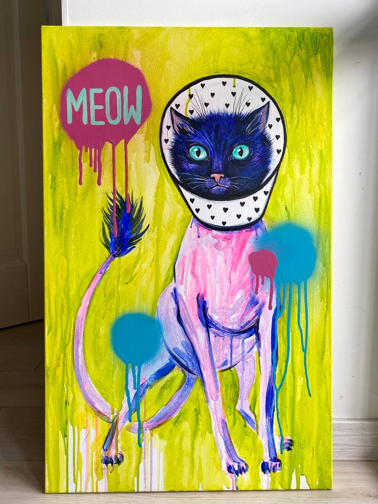 Original Impressionism Animal Painting by Promotion Gallery