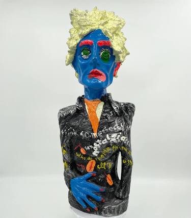 Original Abstract Portrait Sculpture by Promotion Gallery