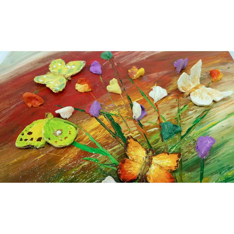 Original Abstract Nature Sculpture by Tetiana Tiutiunnyk