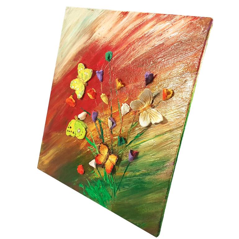 Original Abstract Nature Sculpture by Tetiana Tiutiunnyk