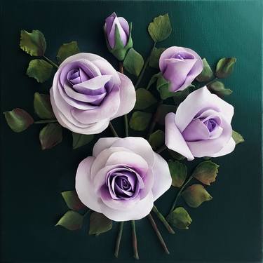 Roses in lilac color thumb