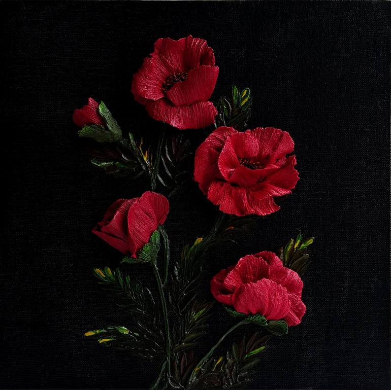 Red poppies - Print