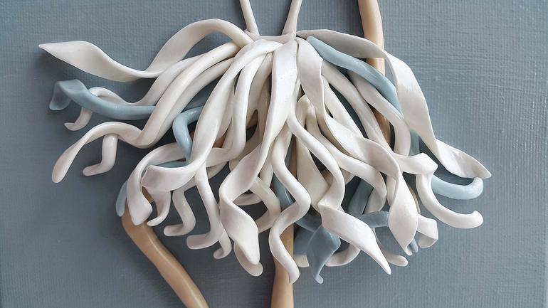 Original Abstract Pop Culture/Celebrity Sculpture by Tetiana Tiutiunnyk