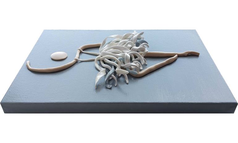 Original Abstract Pop Culture/Celebrity Sculpture by Tetiana Tiutiunnyk